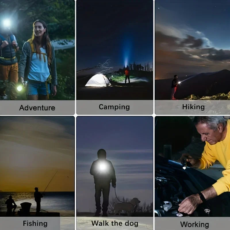 Rechargeable LED Tactical Flashlight