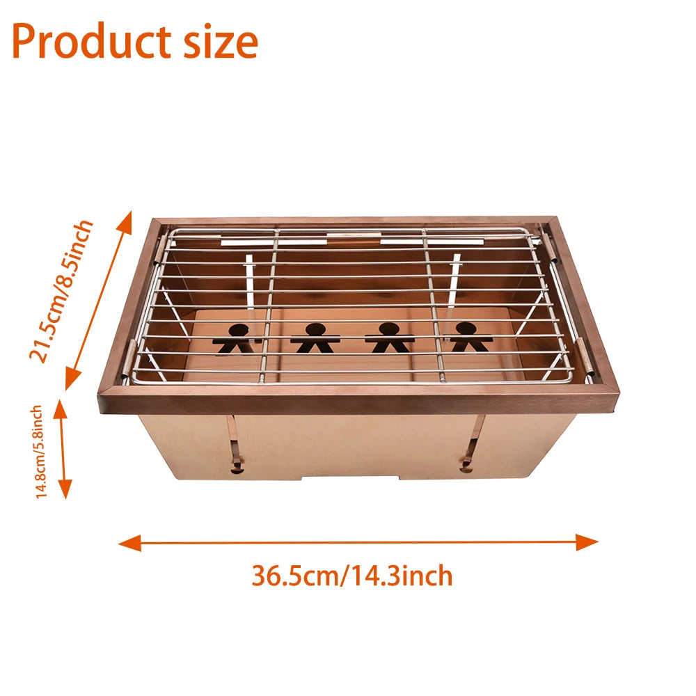 Portable Folding IGT Wood Camp Table