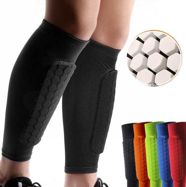 Football Shin Guard Compression Sleeve