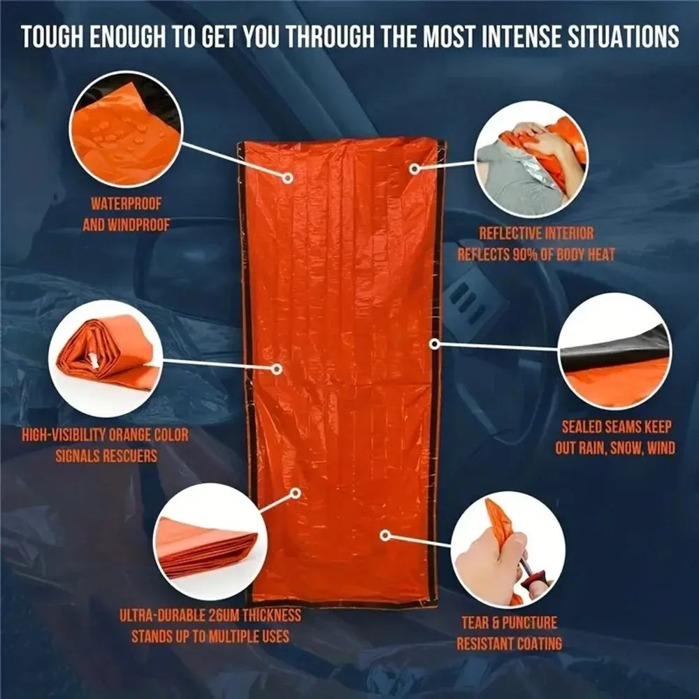 Emergency Mylar Thermal Sleeping Bag