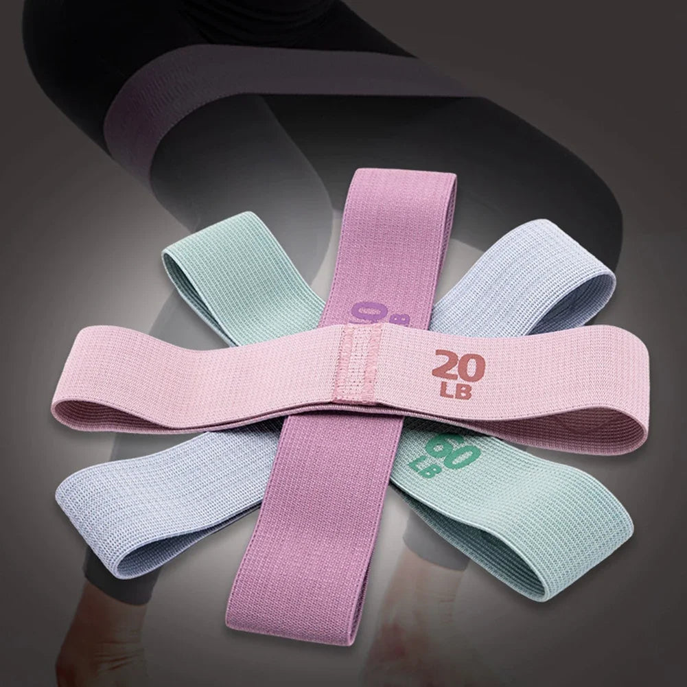 Anti-Slip Glute & Thigh Resistance Bands