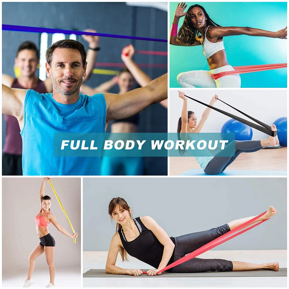 Natural Latex Yoga Resistance Bands