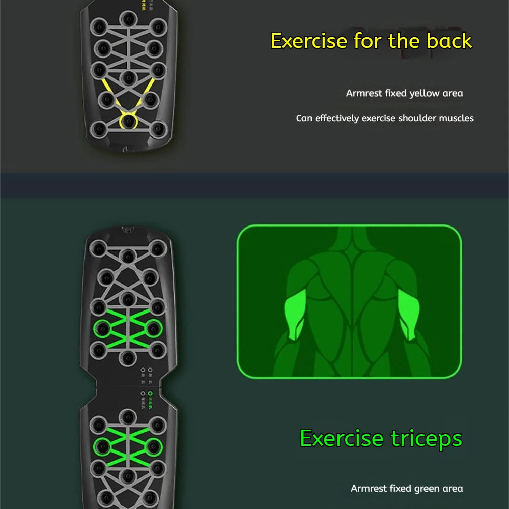 Foldable Push-Up Board Home Fitness Trainer