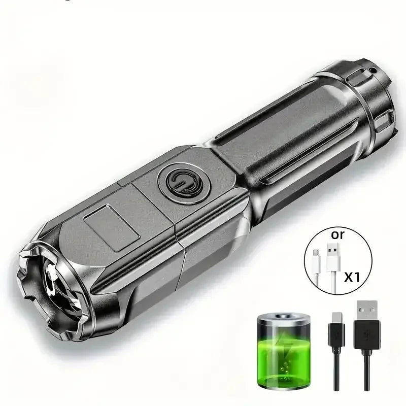 Rechargeable LED Tactical Flashlight