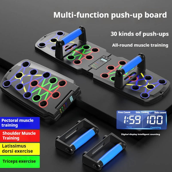 Foldable Push-Up Board Home Fitness Trainer