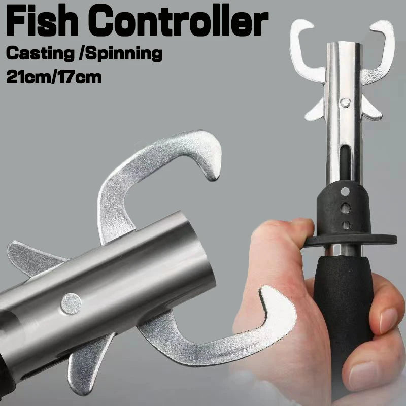 Stainless Steel Fishing Pliers & Fish Gripper Set