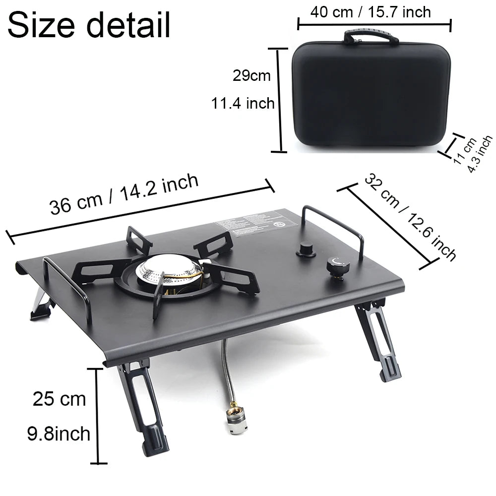 Portable Folding IGT Wood Camp Table