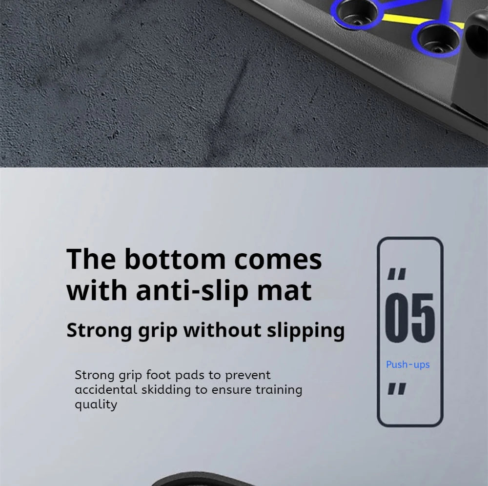 Foldable Push-Up Board Home Fitness Trainer
