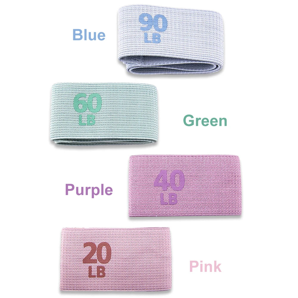 Anti-Slip Glute & Thigh Resistance Bands