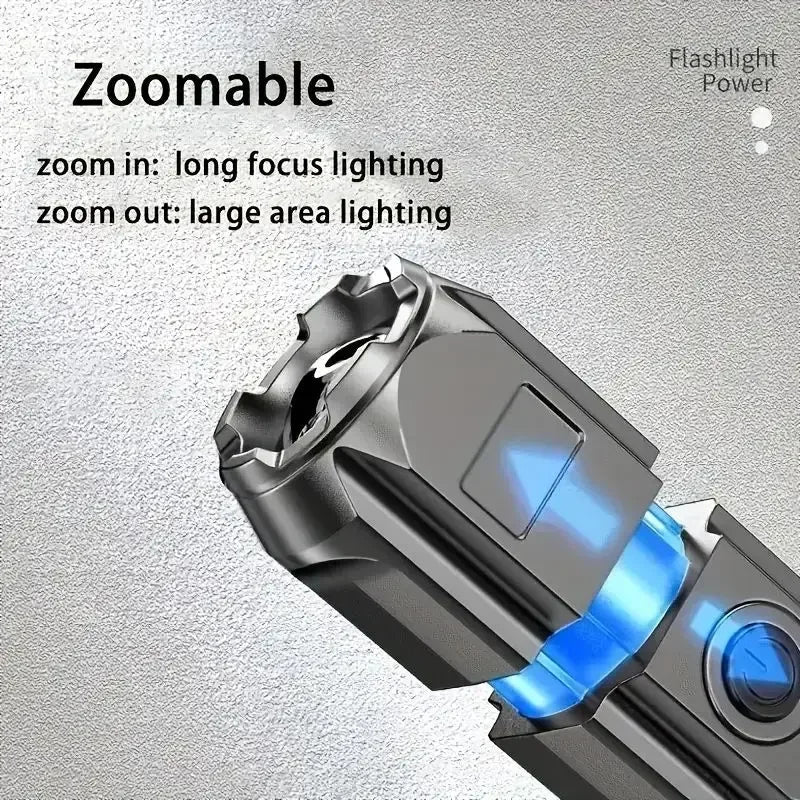 Rechargeable LED Tactical Flashlight