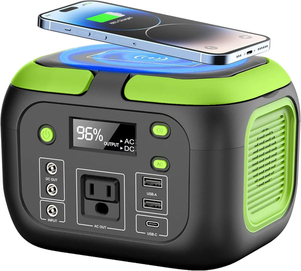 200W Portable Power Station (155Wh, 42000mAh)