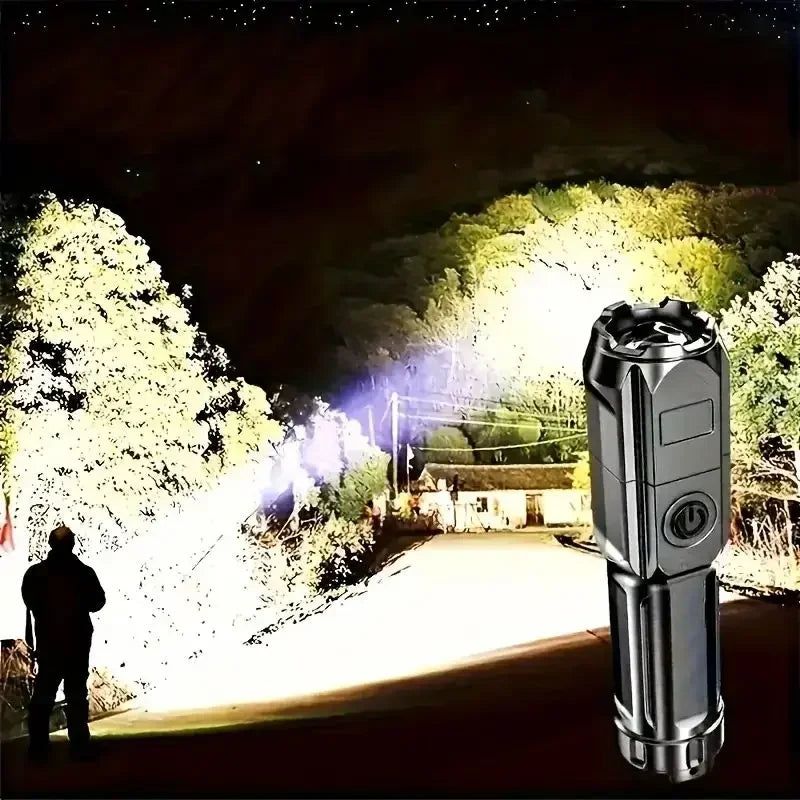 Rechargeable LED Tactical Flashlight