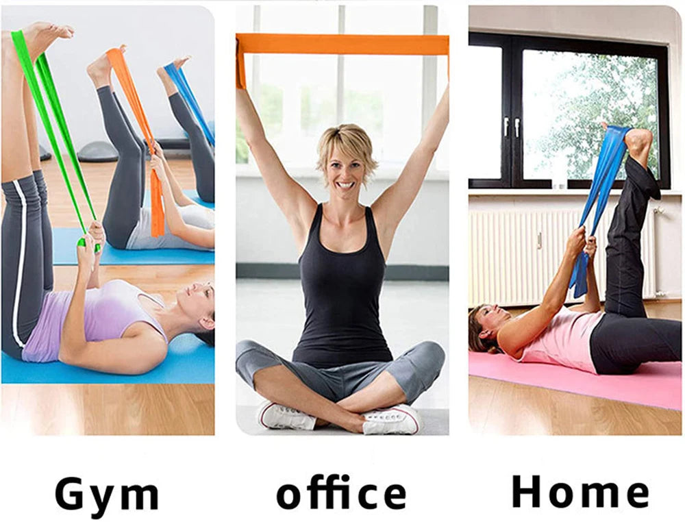 Natural Latex Yoga Resistance Bands