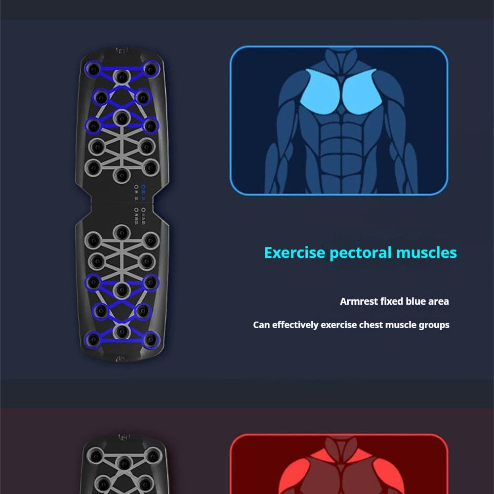 Foldable Push-Up Board Home Fitness Trainer