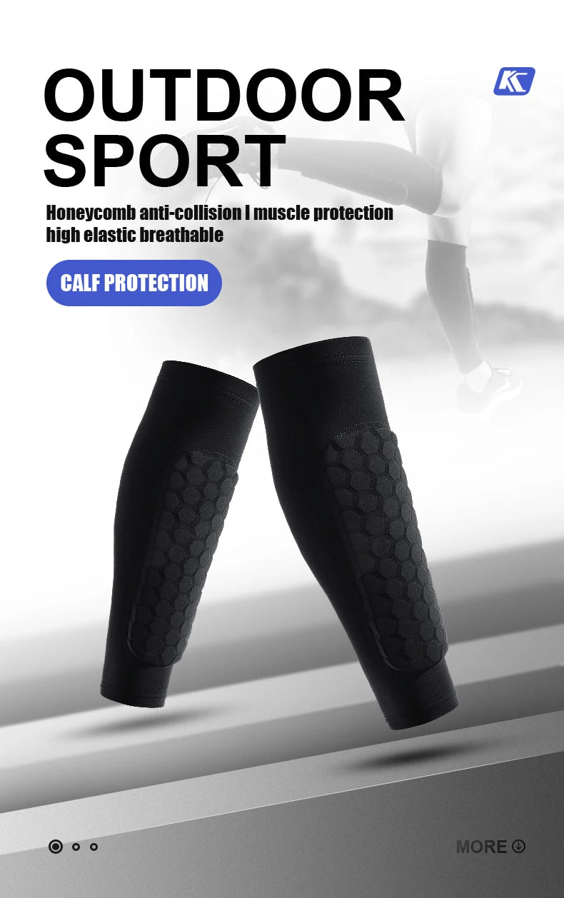 Football Shin Guard Compression Sleeve