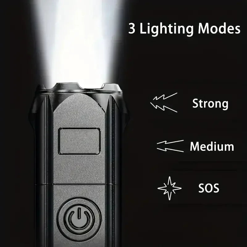 Rechargeable LED Tactical Flashlight