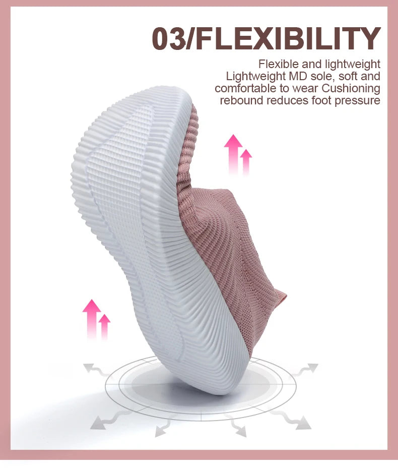 Women’s Lightweight Slip-On Walking Shoes