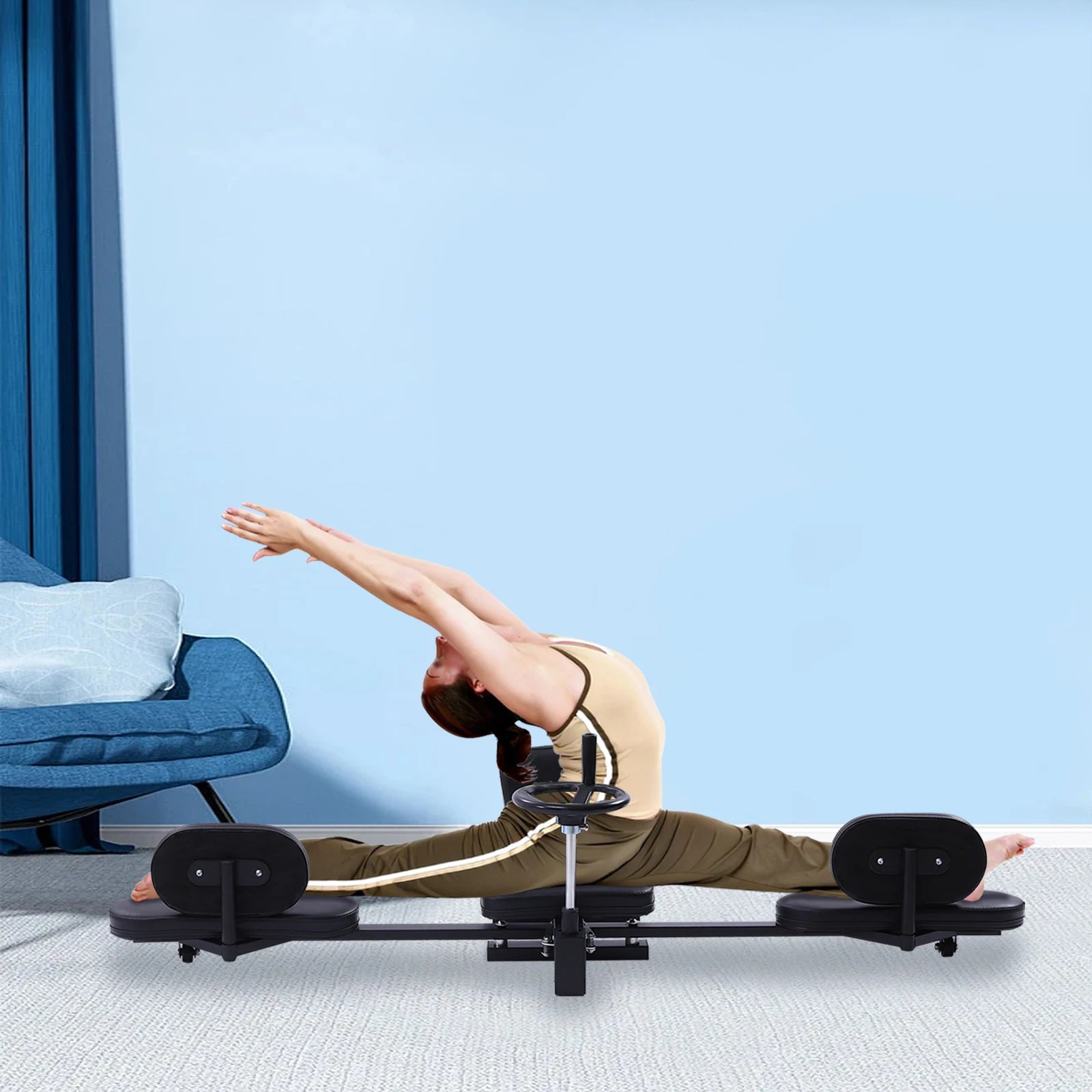 Heavy-Duty Leg Stretcher Machine