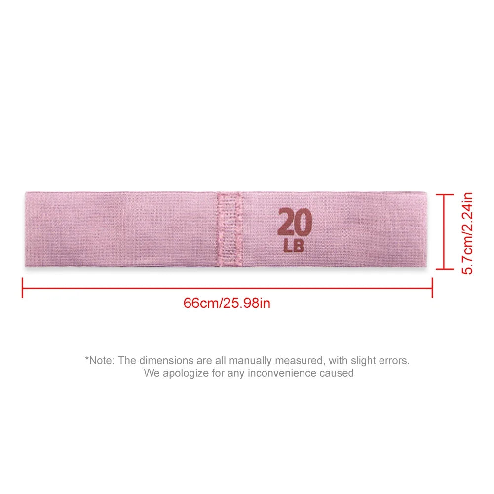 Anti-Slip Glute & Thigh Resistance Bands