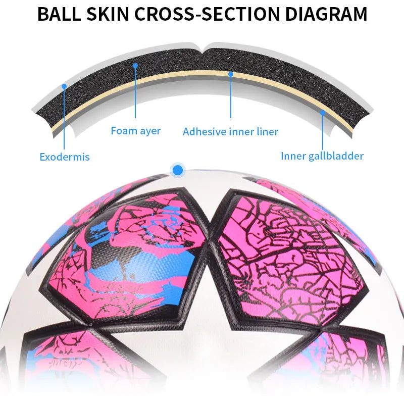 Professional Seamless Soccer Ball – Size 4/5