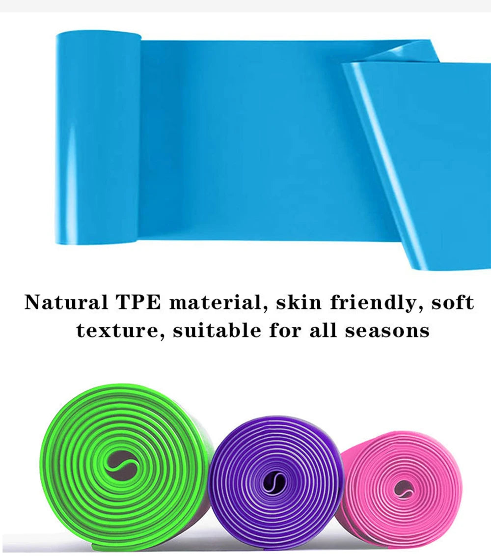 Natural Latex Yoga Resistance Bands