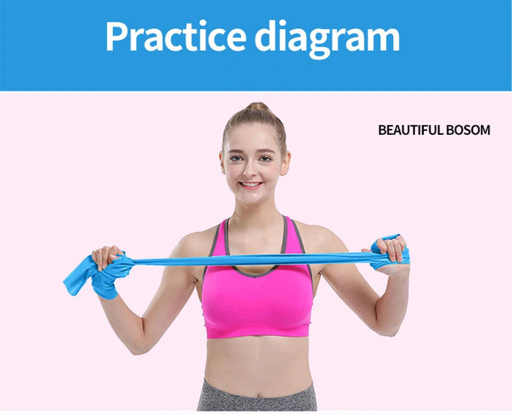 Natural Latex Yoga Resistance Bands
