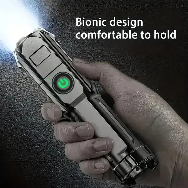 Rechargeable LED Tactical Flashlight