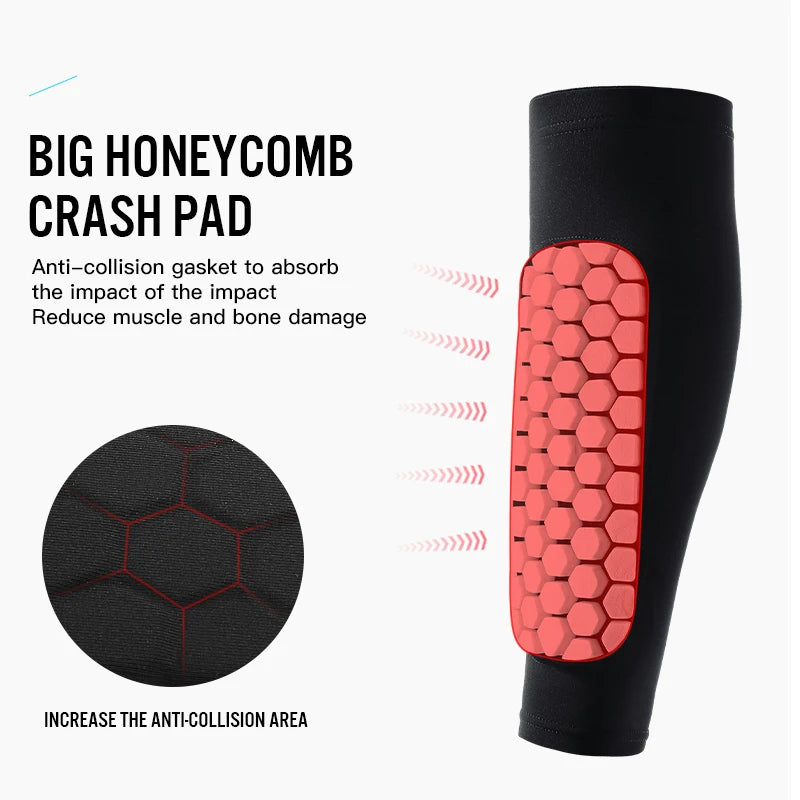 Football Shin Guard Compression Sleeve