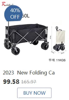 Portable Folding IGT Wood Camp Table