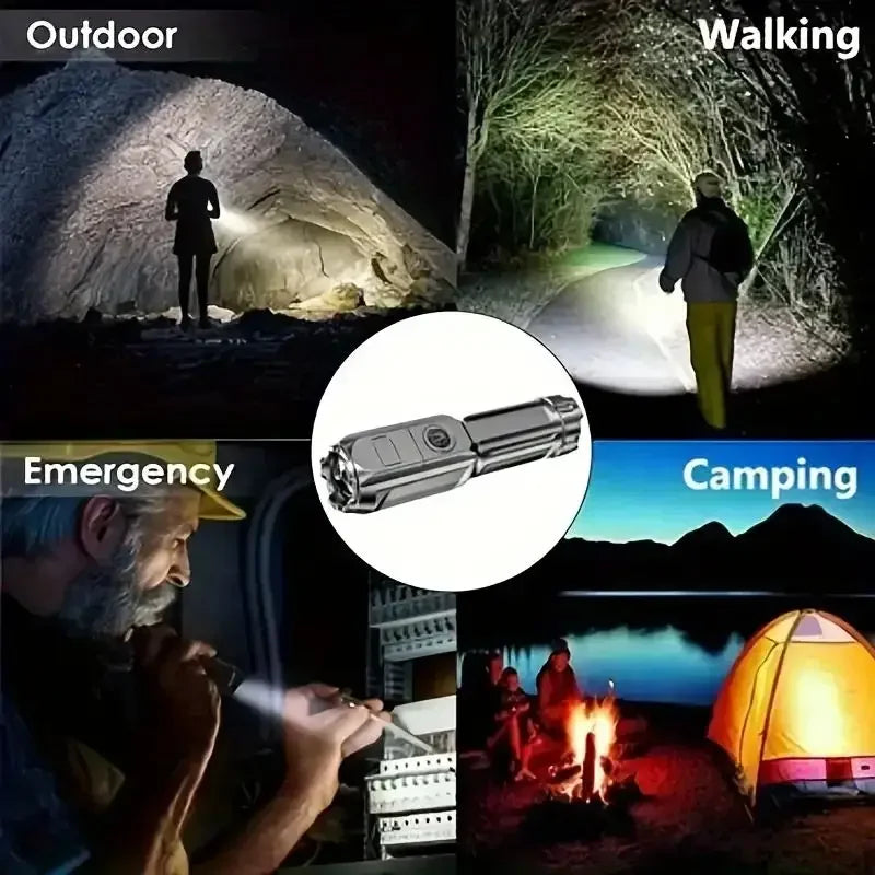 Rechargeable LED Tactical Flashlight